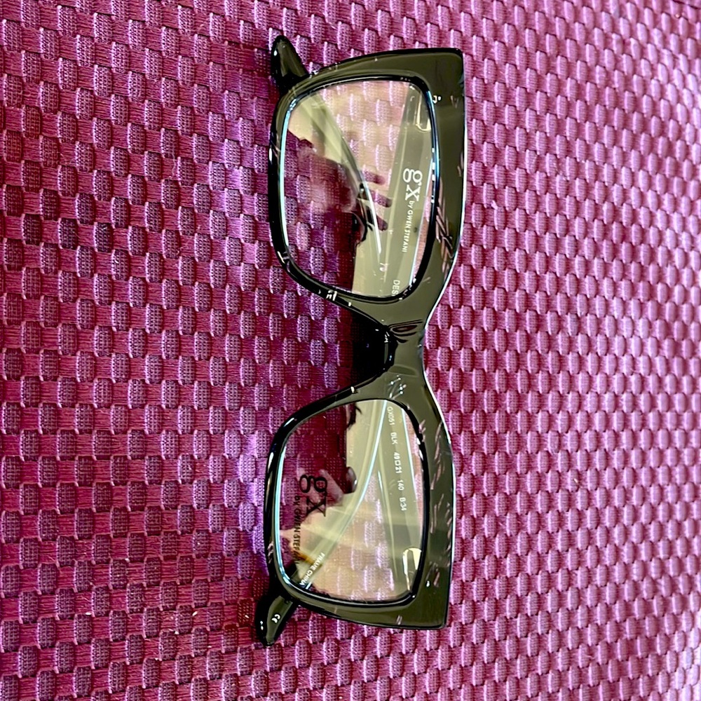 Brand new Gwen Stephanie GX 051 Black Eyeglasses 49mm with case